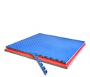 TATAMI 25MM 1X1M (2 CARAS) AZUL/ROJO