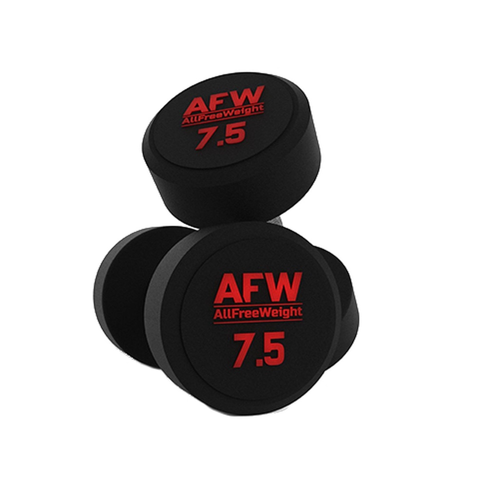 MANCUERNAS REDONDAS 7.5KG GOMA R (PAR) AFW