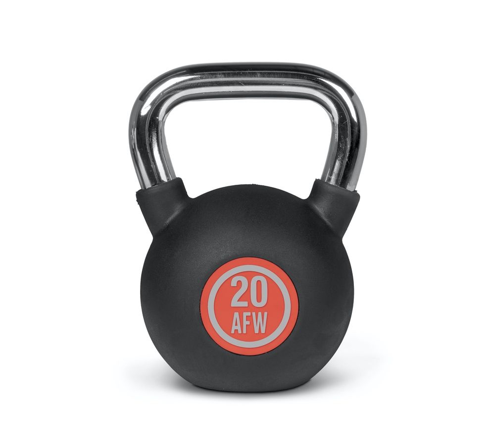 KETTLEBELL AFW GOMA BLACK 20KG